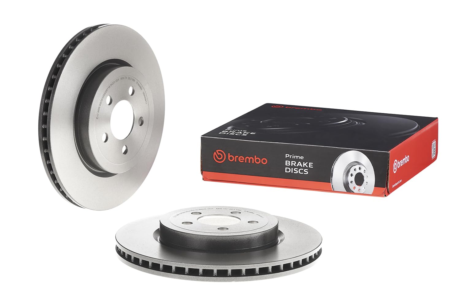 Amazon.com: Brembo 09.A404.11 UV Coated vented Front Brake Rotor